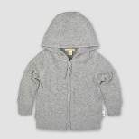 Burt's Bees Baby® Organic Cotton Quilted Jacket - Heather Gray 12M