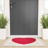 El buen limon Heart and love stamp 36" x 24" Welcome Mat - Society6 - 2 of 3