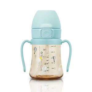 Grosmimi PPSU Straw Cup with Flip Top - 6oz (200ml) - 1 of 4