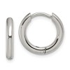 Chisel Stainless Steel Polished 2.5mm Hinged Hoop Earrings - 2 of 4