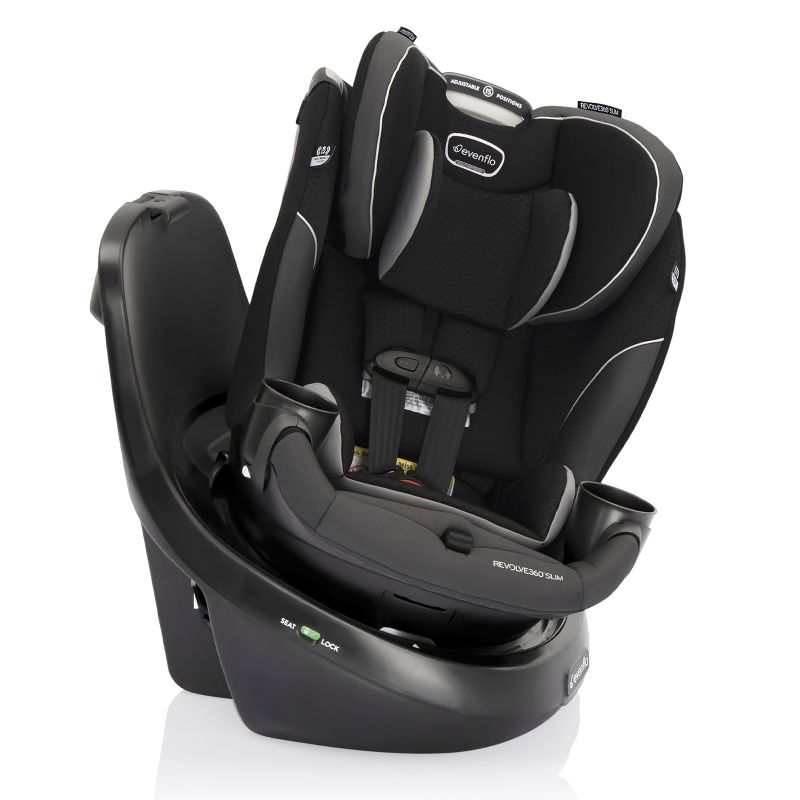 Evenflo Revolve 360 Slim 2-in-1 Rotational Convertible Car Seat, 4 of 31