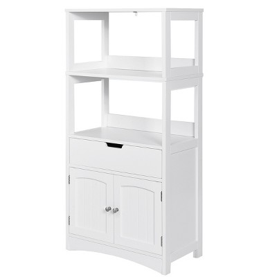 Tangkula Storage Cabinet Organizer with Drawer & Shelves