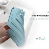 BRINJOY 3-Pack Silicone Soap Dish - Flexible Non-Slip Self Draining Soap Tray for Bathroom Kitchen - 3 of 4