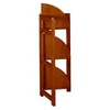 Cakewalk High Corner Folding Bookcase - Regency - 2 of 4