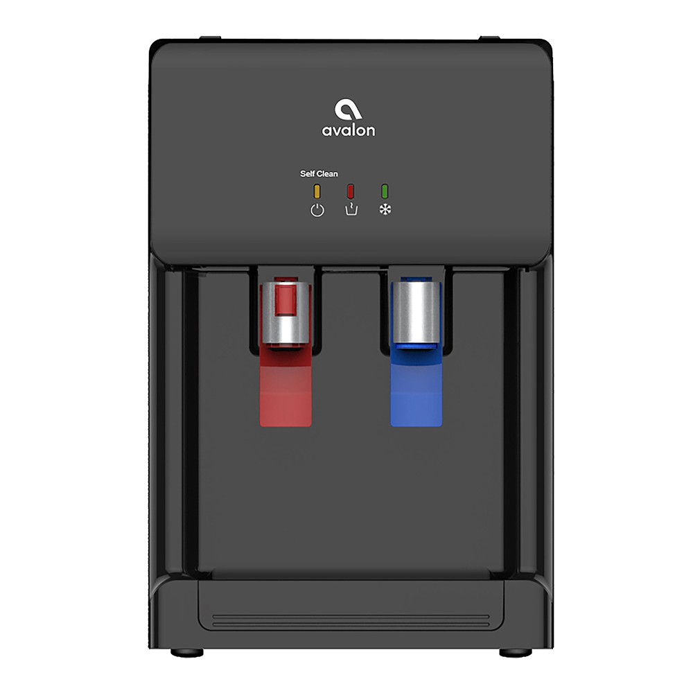 Avalon Countertop Self Cleaning Water Cooler and Dispenser - Black