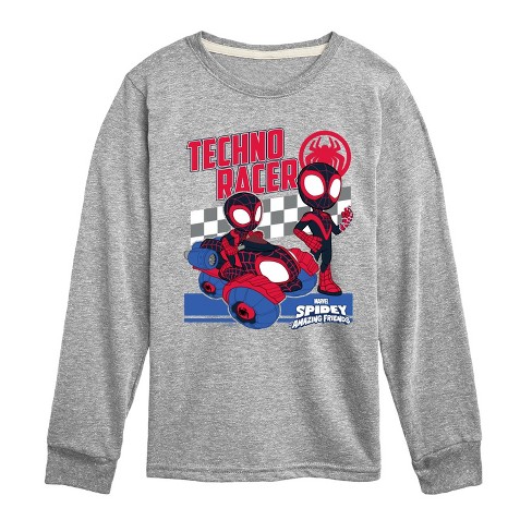 Boys' - Marvel - Techno Racer Morales Long Sleeve Graphic T-Shirt - image 1 of 3