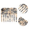 Unique Bargains Portable Marble Wide Tooth Comb 1 Pc - 2 of 4