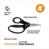 Fiskars 5" Left Handed Kids' Scissors Black - 3 of 3