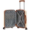 Rockland London Hardside Expandable Luggage with Spinner Wheels White Carry-On 20-Inch - 3 of 4