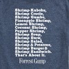Men's - Forrest Gump - Bubbas Shrimp List Short Sleeve Graphic T-Shirt - 2 of 4
