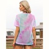 INSPIRE CHIC Women's Summer Causal Short Sleeve Crew Neck See Through Mesh Tops - 3 of 4
