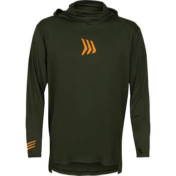 KOOFIN GEAR Performance Fishing Hoodie Athletic Sweatshirt, Grey, XX-Large  : : Fashion