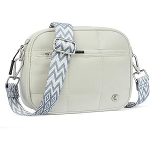 Crossbody Bags for Women Lightweight Puffer Shoulder Bag Travel Purses with Wide Strap - 1 of 4