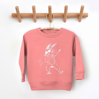 The Juniper Shop Dabbing Bunny Toddler Graphic Sweatshirt