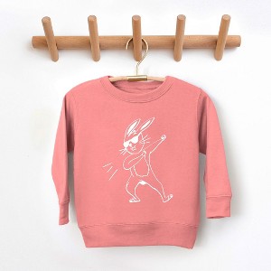 The Juniper Shop Dabbing Bunny Toddler Graphic Sweatshirt - 1 of 2