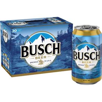 Busch Beer - 30pk/12 fl oz Cans