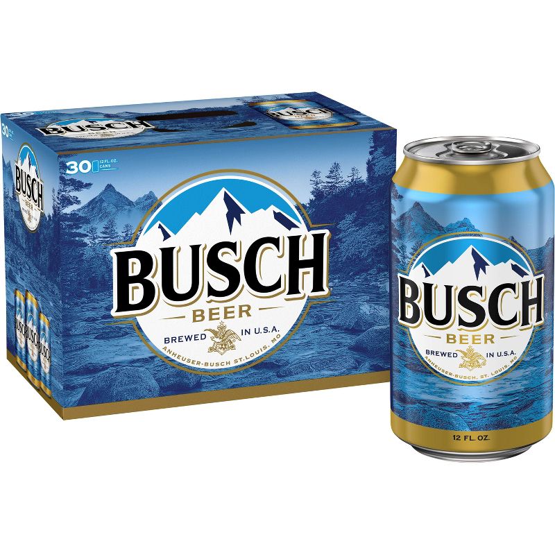 Busch Beer - 30pk/12 fl oz Cans, 1 of 11