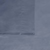 London Fog Full 4pc Garment Wash Solid Sheet Set Blue: Microfiber, Includes 2 Pillowcases & Fitted Sheet - 3 of 3