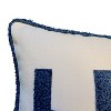 14"x28" Oversized 'Home' Plush Laser Cut with Buffalo Check Reverse Lumbar Throw Pillow - Edie@Home - 4 of 4