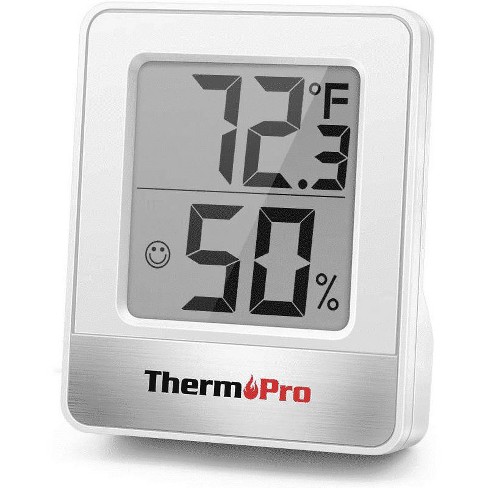 Thermopro Tp49 Mini Hygrometer Thermometer With Large Digital View