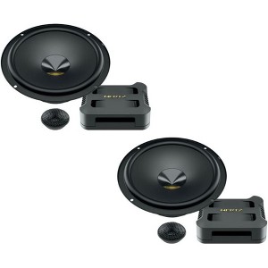 Hertz DPK 165.3 160W Peak (80W RMS) 6.5" Dieci Series 2-way 4-ohm Component Speakers System - 1 of 2