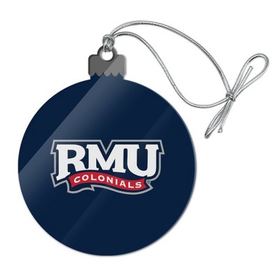 Robert Morris University Primary Logo Acrylic Christmas Tree Holiday Ornament
