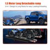 Motorcycle Carrier, 600 lbs Aluminum Motorcycle Carrier Hitch, Loading Ramp Ratchet Straps and Stabilizers for Cars, Trucks - 4 of 4