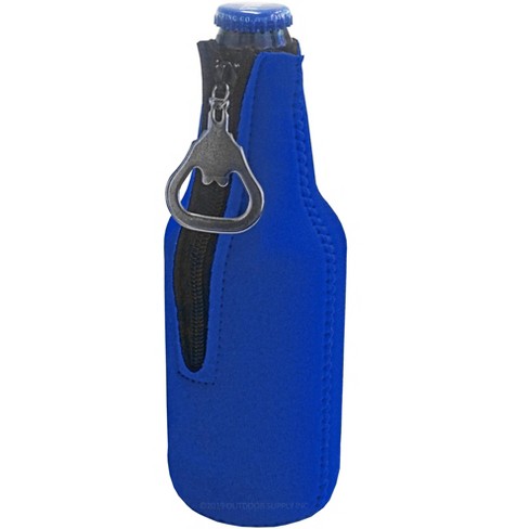 Blank Neoprene Zipper Bottle Coolie