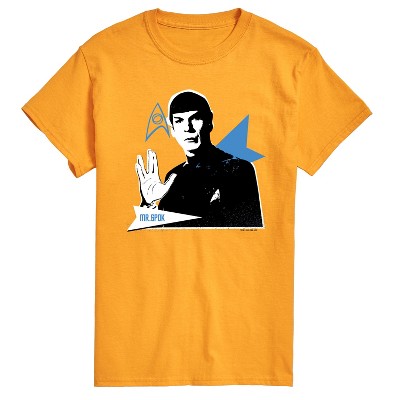 Men's - Star Trek - Retro Graphic Spock Short Sleeve Graphic T-Shirt