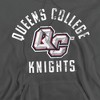 Queens College Official Knights Logo Adult Pull-Over Hoodie - 2 of 4