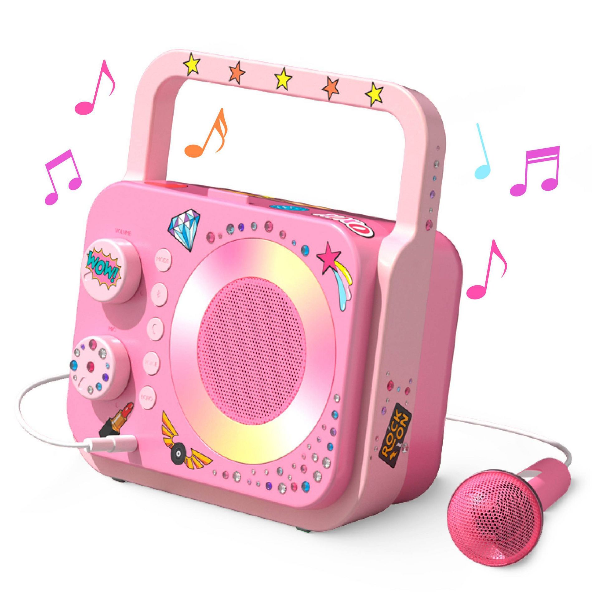 FAO Schwarz Toy Preschool Karaoke Mic - 4pc