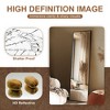 Aoibox Full Length Mirror with Aluminium Frame for Wall or Floor, Large Standing Mirror for Bedroom, Bathroom, Living Room - 3 of 4