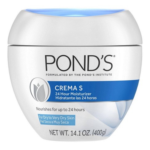 vreugde vangst Opgewonden zijn Pond's Crema S 24h Moisturizing Cream - 14.1oz : Target