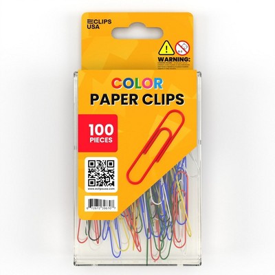 39670: Paper Clips - 100 Pack (48 Packs)