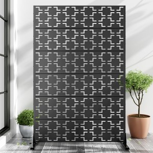 MAYEERTY 71x47 Simple and modern outdoor decorative screen partition - 1 of 3