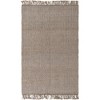 Unique Loom Chunky Jute Solid Indoor Hand Made Fringe Area Rug - 2 of 4