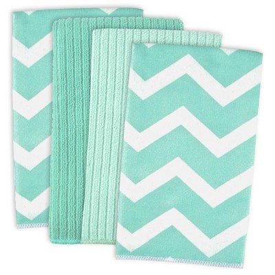 3pk Cotton Buffalo Check Dishtowels Green - Design Imports : Target