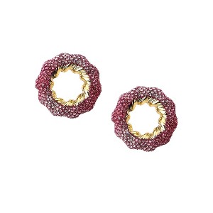 Women's The Jingle Stud Earrings - Baby Pink - 1 of 4