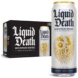Liquid Death 100% Mountain Water - 8pk/19.2 fl oz Cans