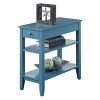 American Heritage 3 Tier End Table with Drawer - Breighton Home - 2 of 3