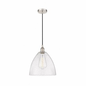 Edison Dome - 1 Light Cord Hung Mini Pendant In Industrial Style-13.75 Inches Tall and 12 Inches Wide - 1 of 1