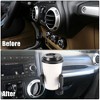 Unique Bargains Multifunction Mobile Phone Mount Holder Drink Bottle Cup Bracket Kit for Jeep Wrangler JK JKU 2012-2018 2 Door and 4 Door - 3 of 4