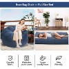 Convertible Bean Bag Chair Bed for Adults - Oversized Floor Mattress & Lounge Chair with Removable Washable Cover - 3 of 4