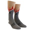 Crazy Dog T-Shirts Mens Shark Attack Socks Funny Jaws Funny Sayings Cool Gag Gift Novelty Footware - 2 of 4