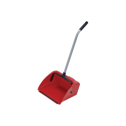 Winco DP-14R Paletta Per Spazzatura Professionale – Capacità Extra Large, Manico Lungo 63,5 Cm, Per Ristoranti E Uffici