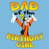 Men's Mickey & Friends Goofy Dad of the Birthday Girl T-Shirt - 2 of 4