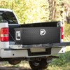 VEVOR Heavy Duty Aluminum Truck Bed Tool Box, Diamond Plate Tool Box with Side Handle and Lock Keys, Storage Tool Box Chest Box Organizer, Black - 2 of 4