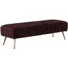 Salome Upholstered Bench - KNT7041 - Safavieh Couture - 3 of 4