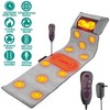 iMountek
"Full Body Electric Massage Mat with Heat & Vibration – Neck Pillow, 10 Motors, Timer for Ultimate Relaxation"Gray - 3 of 4