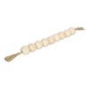 Cheung's Akaida Light Brown Wooden Large Bead Tassel Decor - 3 of 4